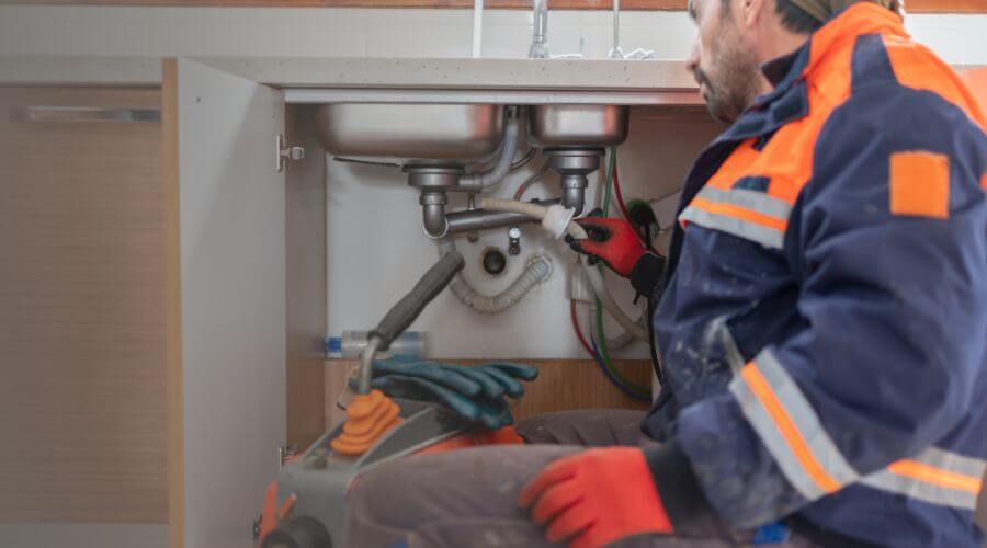 Professional slab leak plumber services in East Dixfield, ME